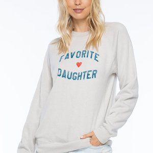 Erin&Sara Comfy Favorite Daugter Crewneck